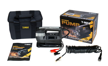 Compresseur T-MAX Storm Pump 150 PSI - L'indispensable du 4x4 sur Xperts4x4 Accessoires 4x4 Off-Road
