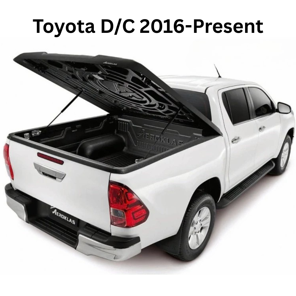 Couvre Benne AEROKLAS Speed – Double Coque ABS - Noir Grainé - Double-Cab sur Xperts4x4 Accessoires 4x4 Off-Road