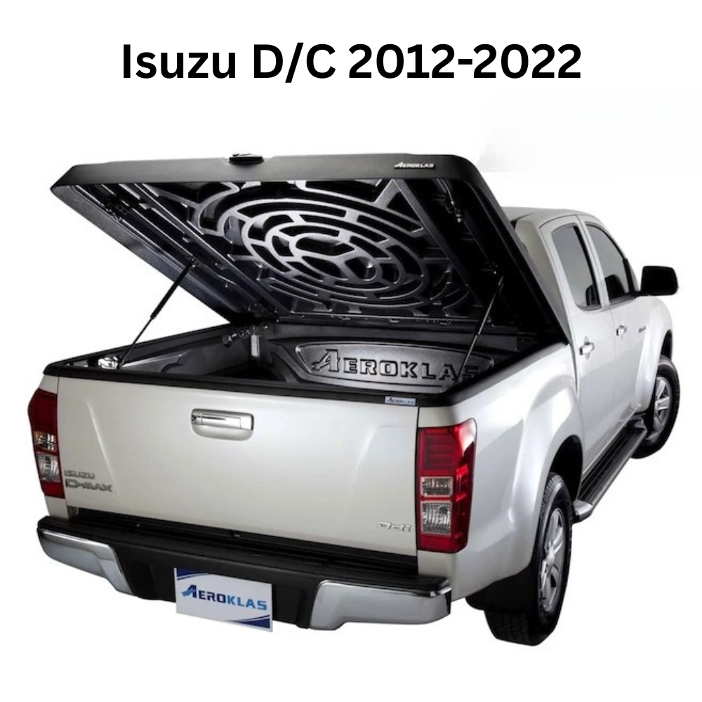 Couvre Benne AEROKLAS Speed – Double Coque ABS - Noir Grainé - Double-Cab sur Xperts4x4 Accessoires 4x4 Off-Road