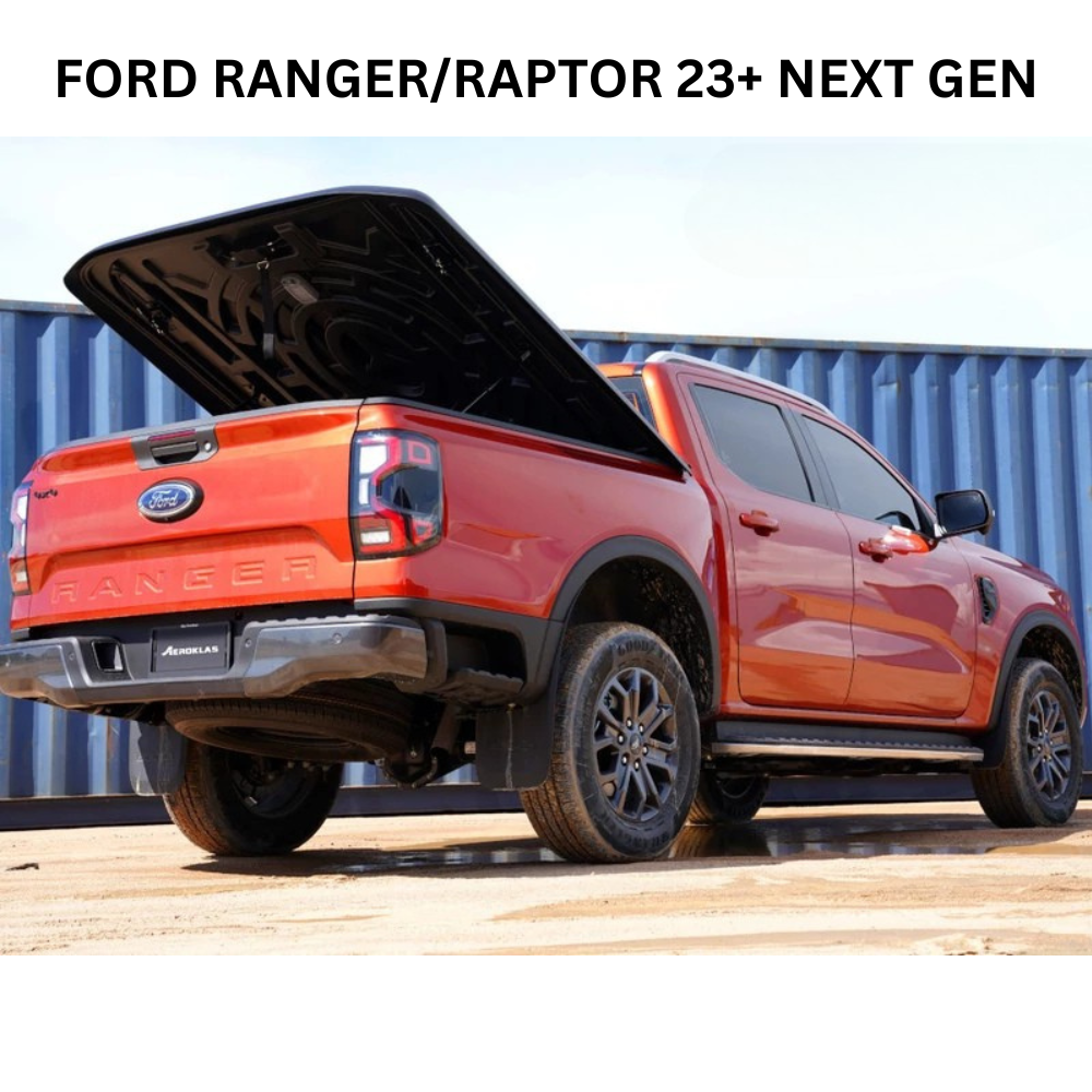 Couvre Benne AEROKLAS Speed – Double Coque ABS - Noir Grainé - Double-Cab sur Xperts4x4 Accessoires 4x4 Off-Road