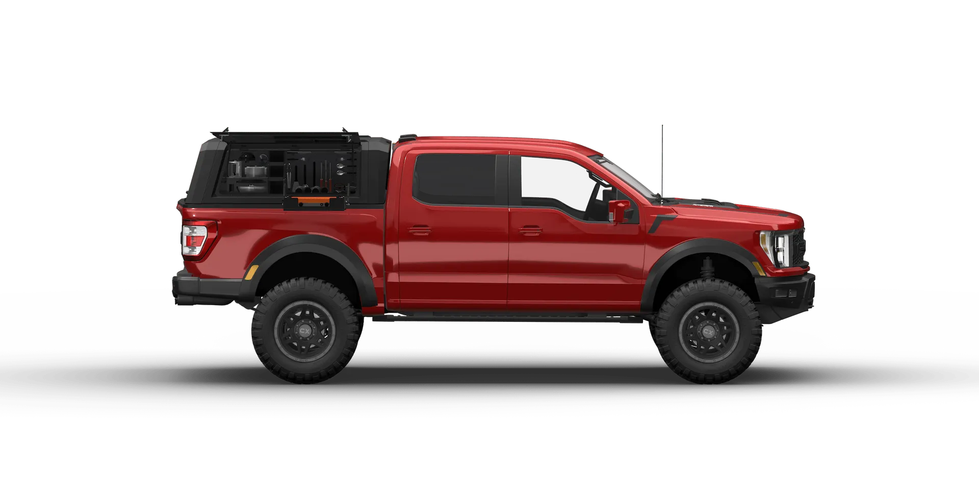 RSI SMART KITCHEN - Jeep Gladiator JT - Côté Droit avec Cuisinière a Gaz sur Xperts4x4 Accessoires 4x4 Off-Road