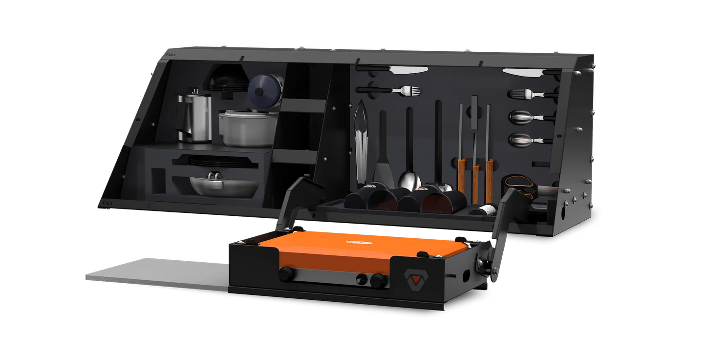 RSI SMART KITCHEN - Toyota & Ford - Double Cab - Côté Droit (sans Cuisinière à Gaz) sur Xperts4x4 Accessoires 4x4 Off-Road