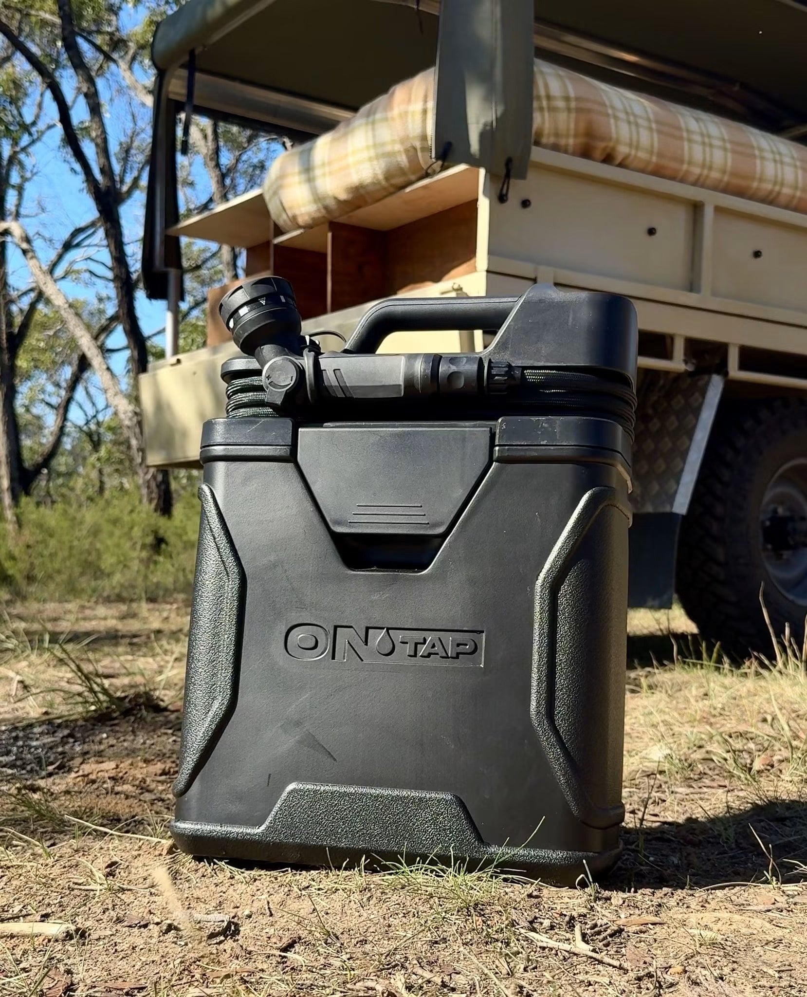 ONTAP ROAM 16L Douche Portable | Confort Bivouac sur Xperts4x4 Accessoires 4x4 Off-Road