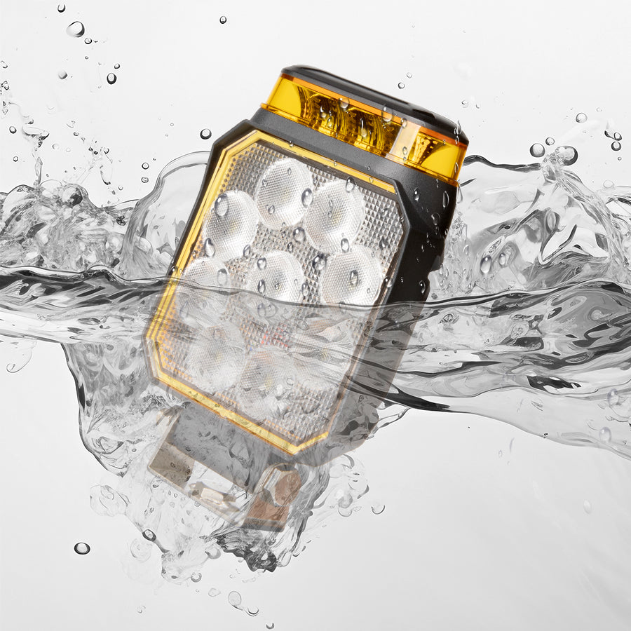 Feu de travail LUMIDRIVE WORK LIGHT FLASH 4 Modes Étanche sur Xperts4x4 Accessoires 4x4 Off-Road