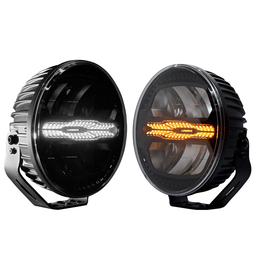 Feu Longue Portée LED Lumidrive Rayzor 9 – Puissance & Style sur Xperts4x4 Accessoires 4x4 Off-Road