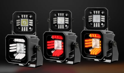 Feux de conduite LED LUMIDRIVE Dark Drive - Puissance & Style sur Xperts4x4 Accessoires 4x4 Off-Road