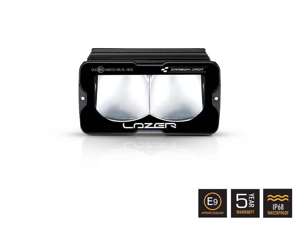 LAZER LAMPS Carbon-2 Spot Mode Jaune — Phare LED Compact 3120 lm sur Xperts4x4 Accessoires 4x4 Off-Road