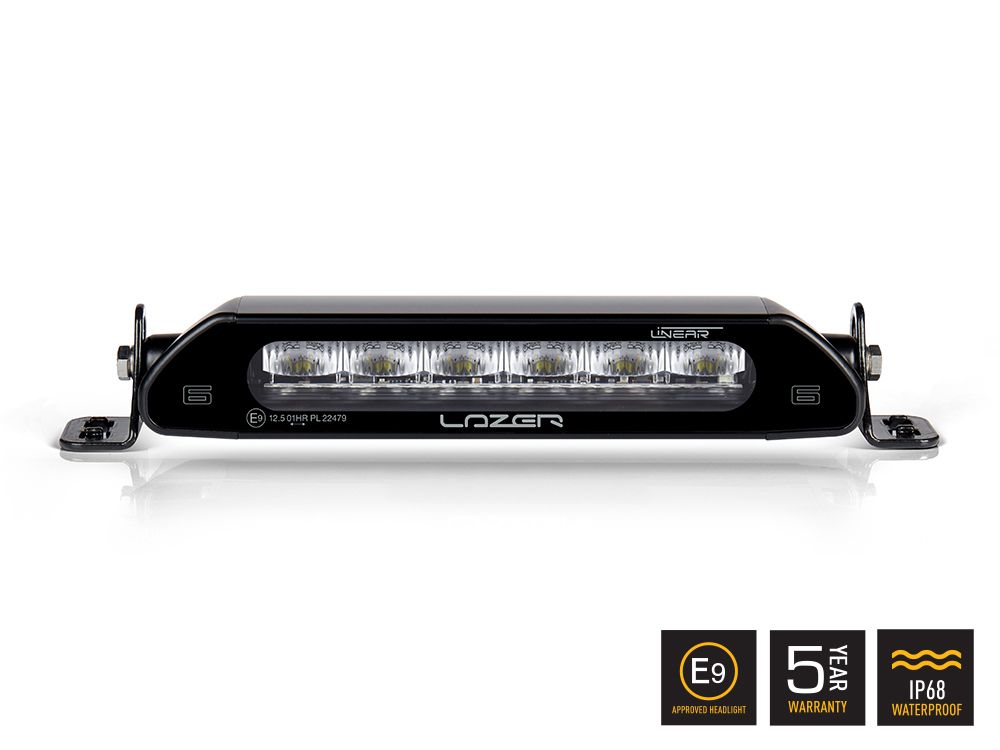 LAZER LAMPS Linear-6 — Barre LED 2250 lm sur Xperts4x4 Accessoires 4x4 Off-Road