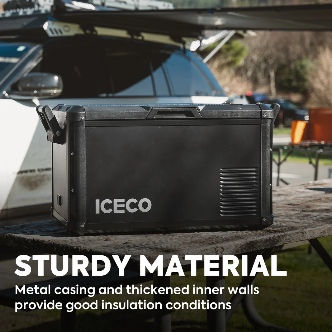 Glacière Compression ICECO VL35ProS 35L Portable pour 4x4 OffRoad sur Xperts4x4 Accessoires 4x4 Off-Road