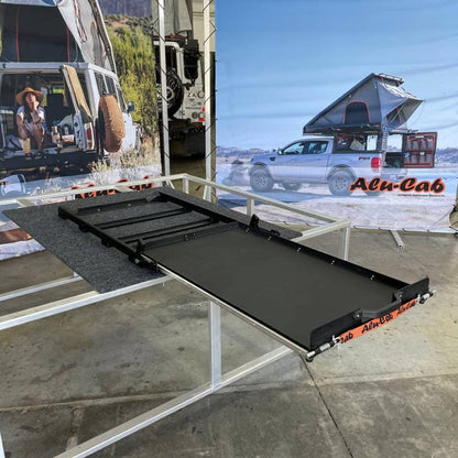 Plateau Coulissant/Basculant ALU-CAB pour Refrigerateur/Congelateur sur Xperts4x4 Accessoires 4x4 Off-Road
