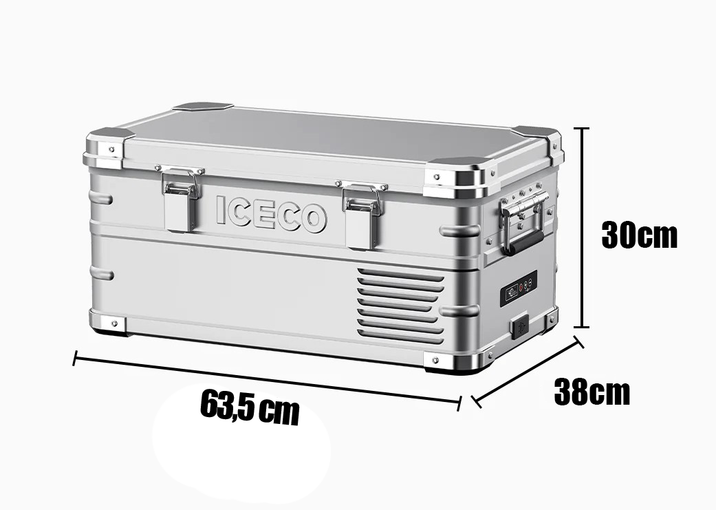 Refrigerateur/Congelateur ICECO 20L  - Argent sur Xperts4x4 Accessoires 4x4 Off-Road