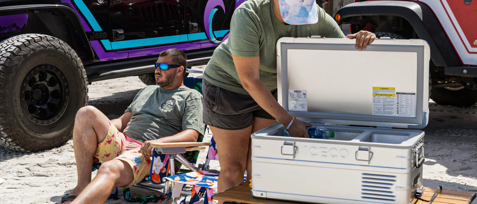 Refrigerateur/Congelateur ICECO 20L  - Argent sur Xperts4x4 Accessoires 4x4 Off-Road