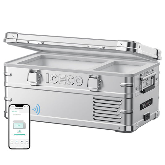 Refrigerateur/Congelateur ICECO 20L Single-Zone  - Argent sur Xperts4x4 Accessoires 4x4 Off-Road