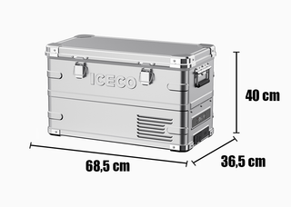Refrigerateur/Congelateur ICECO 35L  - Argent sur Xperts4x4 Accessoires 4x4 Off-Road