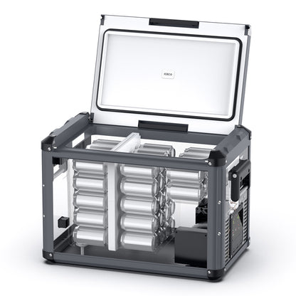 Refrigerateur/Congelateur ICECO 45L Double Compartiments - Gris sur Xperts4x4 Accessoires 4x4 Off-Road