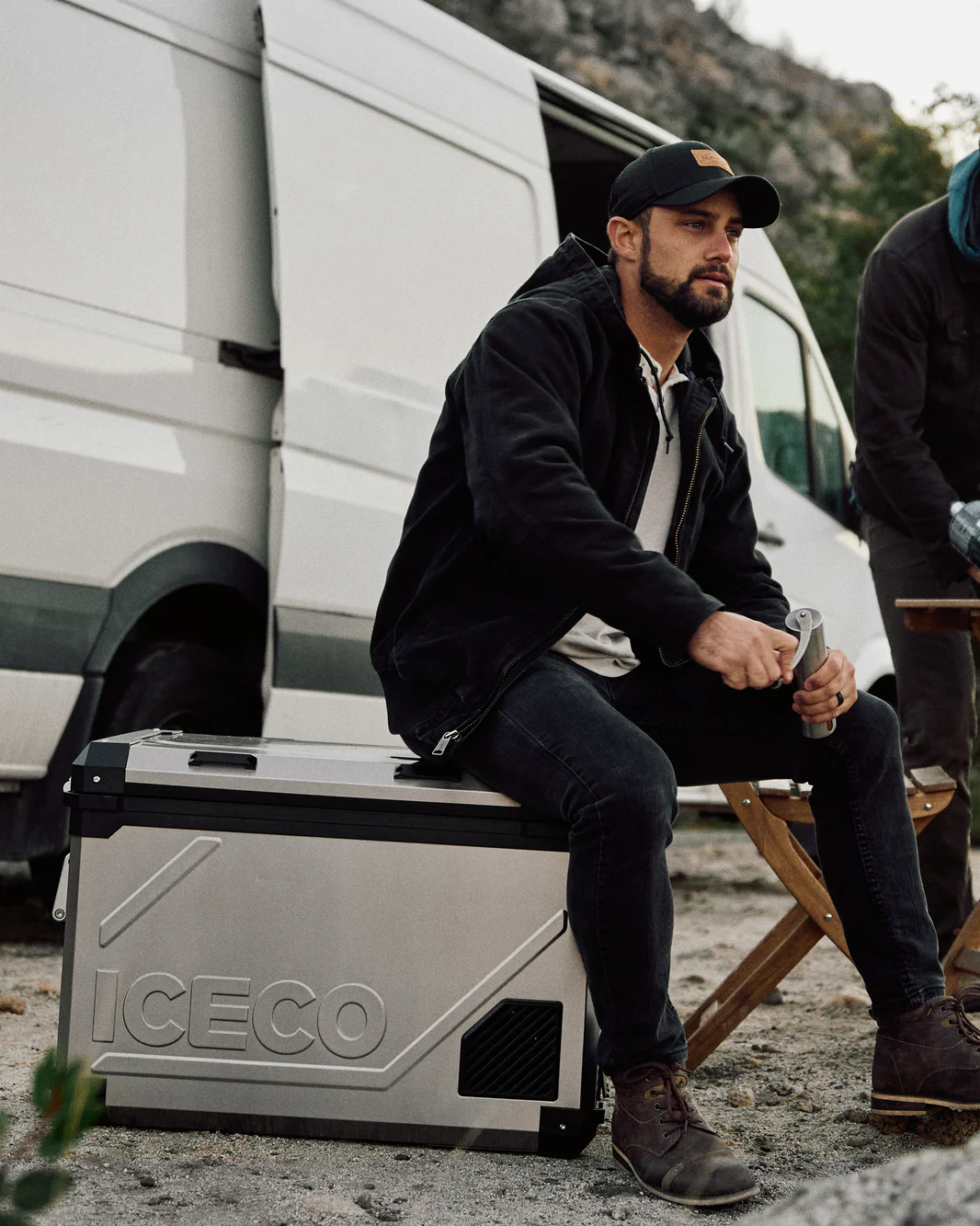 Refrigerateur/Congelateur ICECO 55L Double Compartiments - Argent sur Xperts4x4 Accessoires 4x4 Off-Road