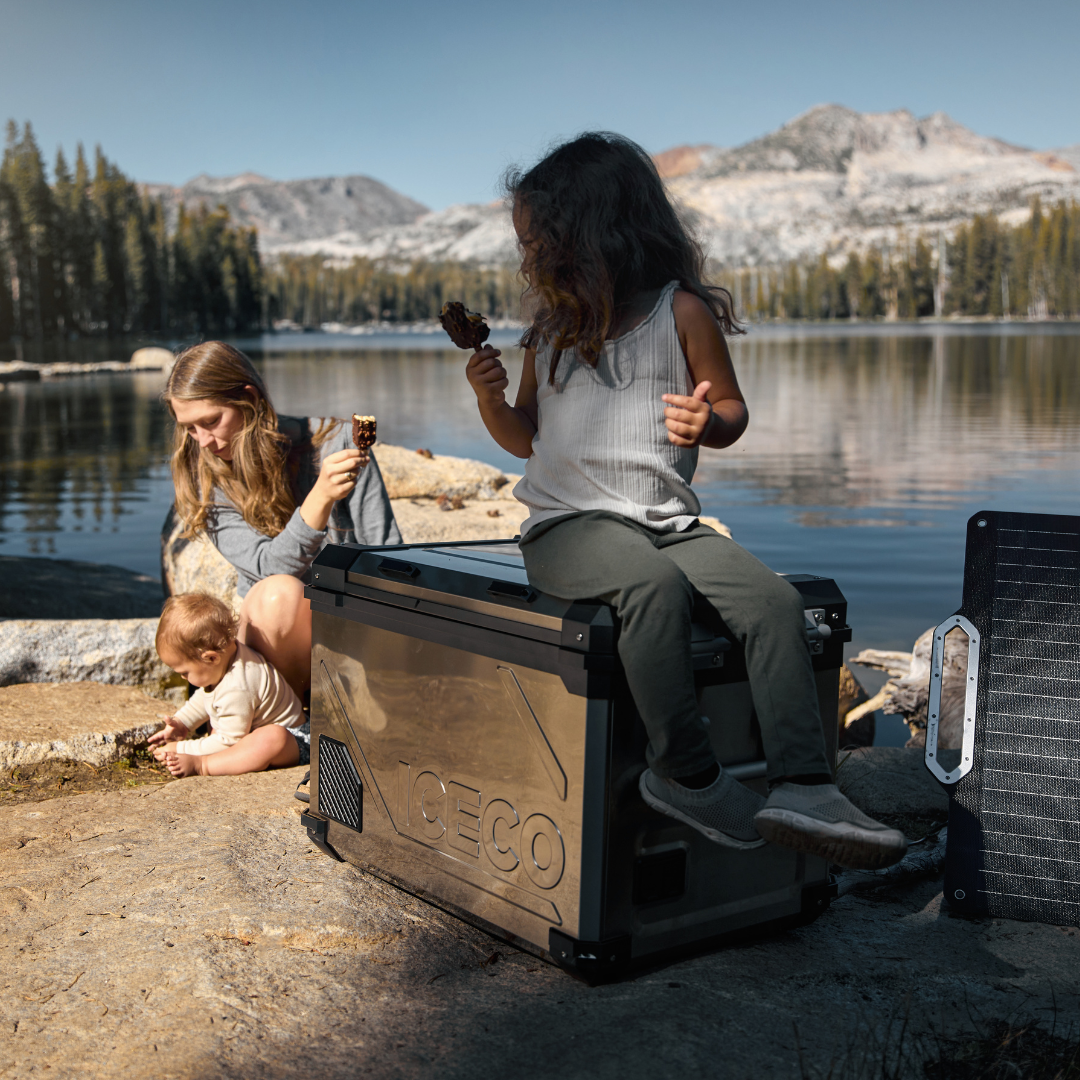 Refrigerateur/Congelateur ICECO 55L Double Compartiments - Argent sur Xperts4x4 Accessoires 4x4 Off-Road