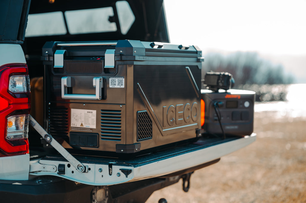 Refrigerateur/Congelateur ICECO 55L Double Compartiments - Noir sur Xperts4x4 Accessoires 4x4 Off-Road