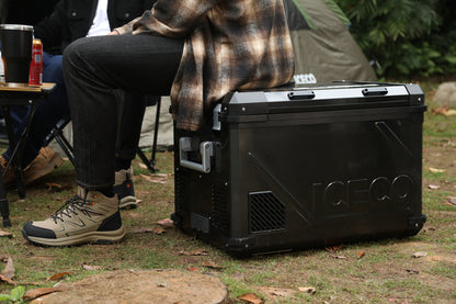 Refrigerateur/Congelateur ICECO 55L Double Compartiments - Noir sur Xperts4x4 Accessoires 4x4 Off-Road
