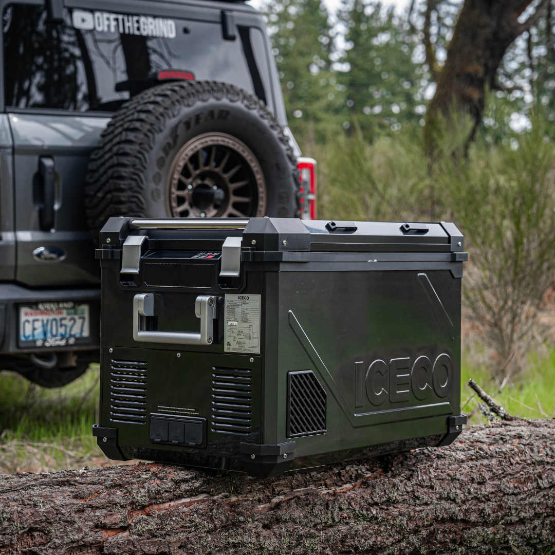 Refrigerateur/Congelateur ICECO 55L Double Compartiments - Noir sur Xperts4x4 Accessoires 4x4 Off-Road