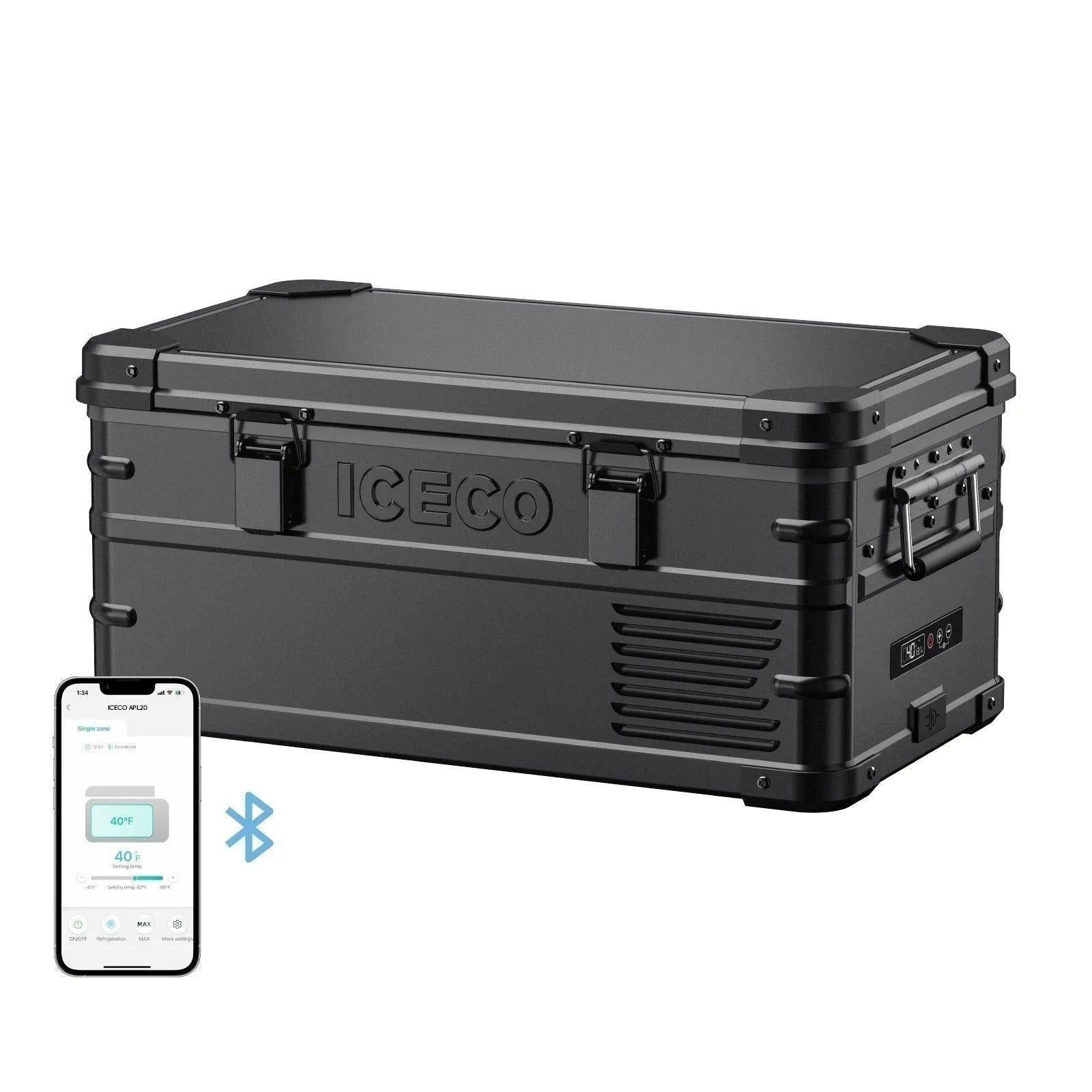 Réfrigérateur/Congélateur ICECO APL20 20L Black - Portable & Connecté sur Xperts4x4 Accessoires 4x4 Off-Road