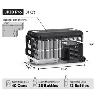Réfrigérateur Congélateur ICECO JP30 PROS - SINGLE ZONE 30L sur Xperts4x4 Accessoires 4x4 Off-Road