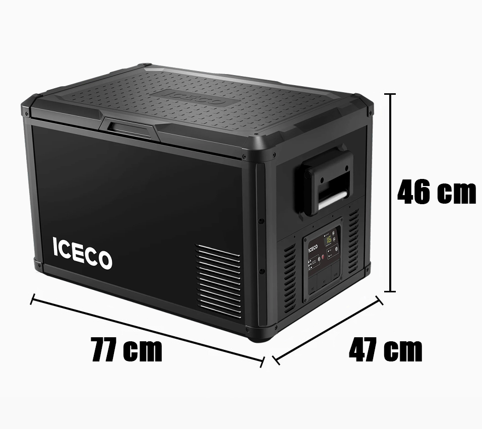 Réfrigérateur Congélateur ICECO VL60PROS 60L - Puissance & Mobile sur Xperts4x4 Accessoires 4x4 Off-Road