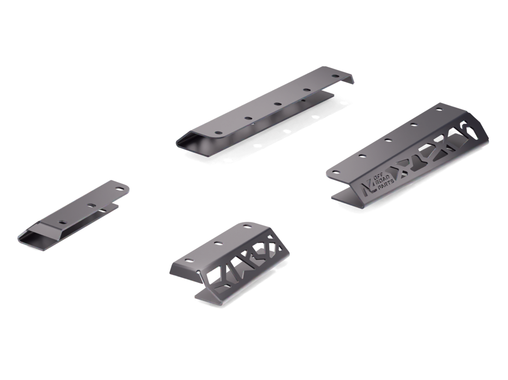 Kit fixation pour installation galerie Rhino Rack sur Dacia Duster 2024+ N4-Offroad sur Xperts4x4 Accessoires 4x4 Off-Road