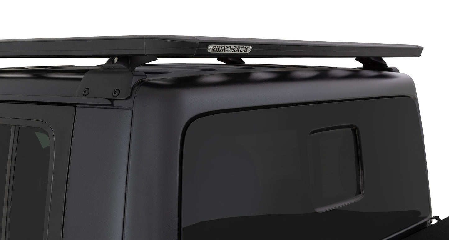 Kit Galerie de toit Rhino Rack 1430x1300mm Jeep Gladiator JT sur Xperts4x4 Accessoires 4x4 Off-Road