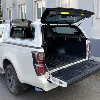 Hardtop Aeroklas Fenêtres Battantes  Isuzu D-Max 2025+ Double Cab sur Xperts4x4 Accessoires 4x4 Off-Road