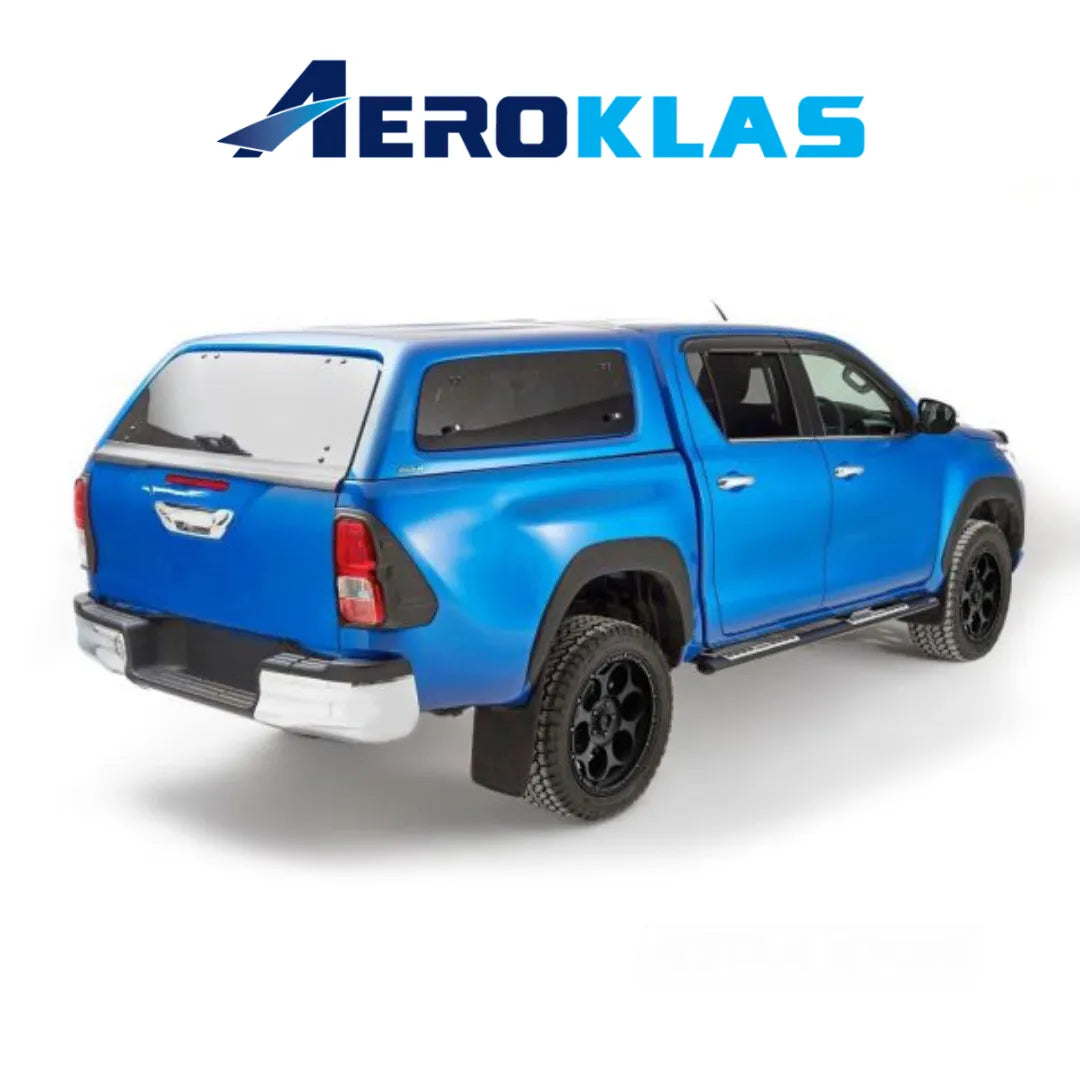 Hardtop Aeroklas Stylish Toyota Hilux DC 2016+ | Fenêtres Battantes sur Xperts4x4 Accessoires 4x4 Off-Road