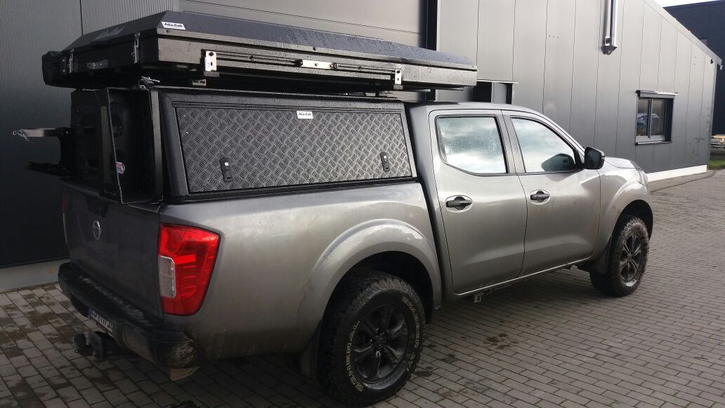 Hardtop Alu-Cab Adventure Toyota Hilux Vigo 2005-2015 sur Xperts4x4 Accessoires 4x4 Off-Road