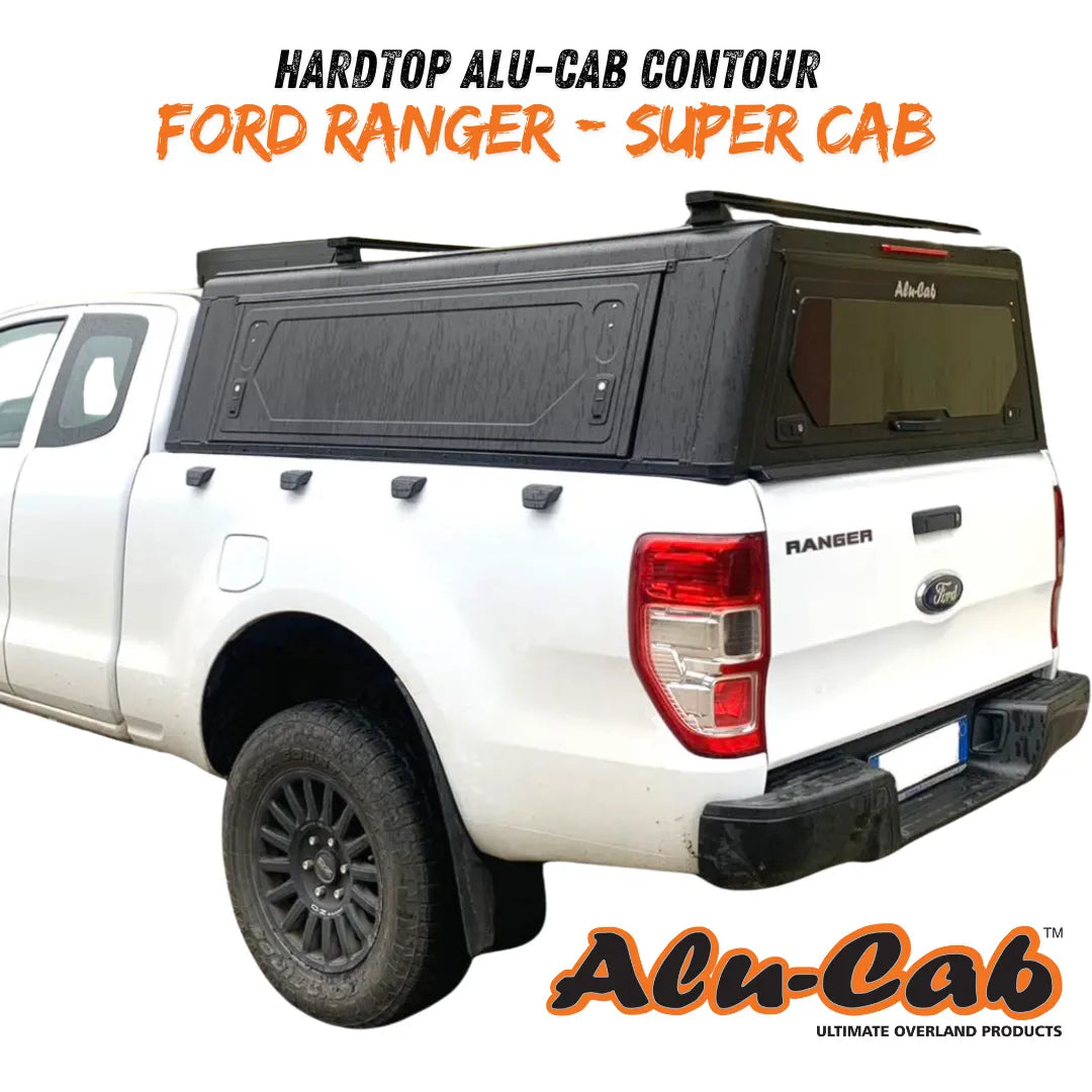 Hardtop Alu-Cab Contour Ford Ranger/Raptor 2012 à 2022 sur Xperts4x4 Accessoires 4x4 Off-Road
