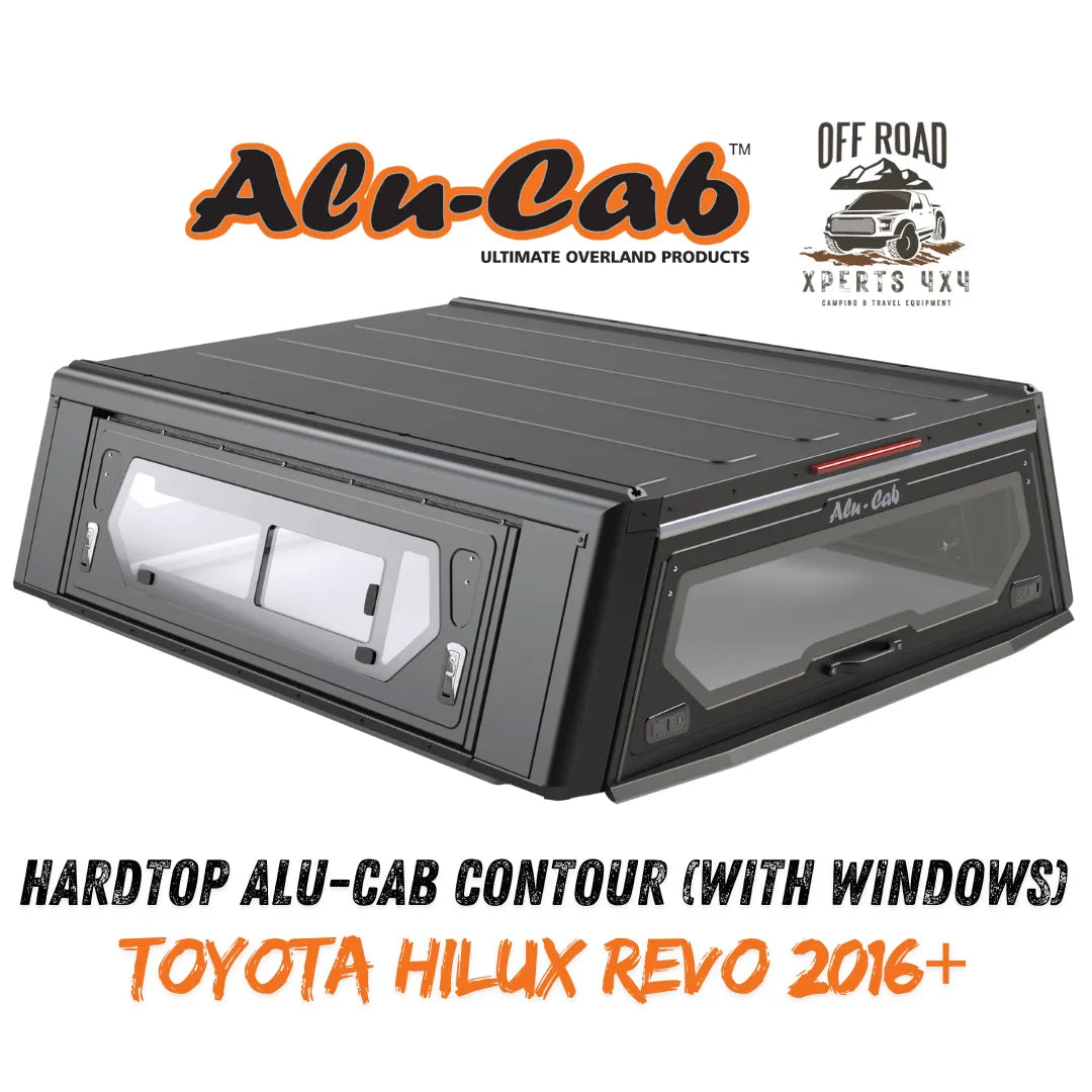 Hardtop Alu-Cab Contour Toyota Hilux 2016 à Présent sur Xperts4x4 Accessoires 4x4 Off-Road