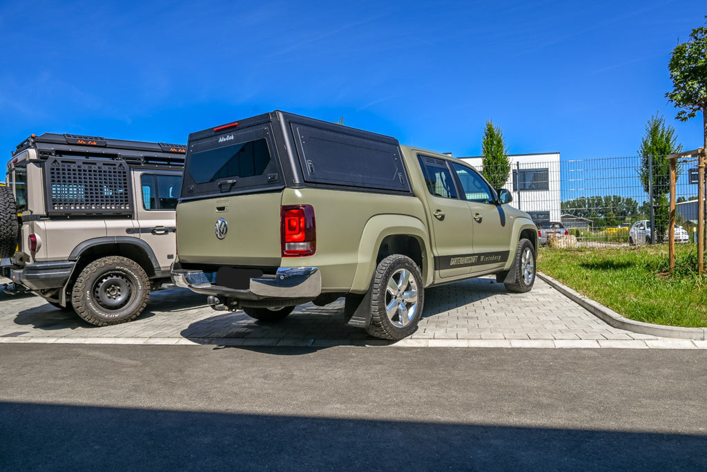 Hardtop Alu-Cab Contour Volkswagen Amarok 2010-2022 Double Cab sur Xperts4x4 Accessoires 4x4 Off-Road
