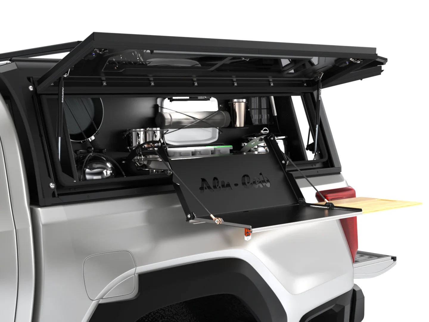 Hardtop Alu-Cab Explorer 3 pour Toyota Hilux N90 Double Cab, en aluminium, robuste et adapté pour les modèles 2026+.