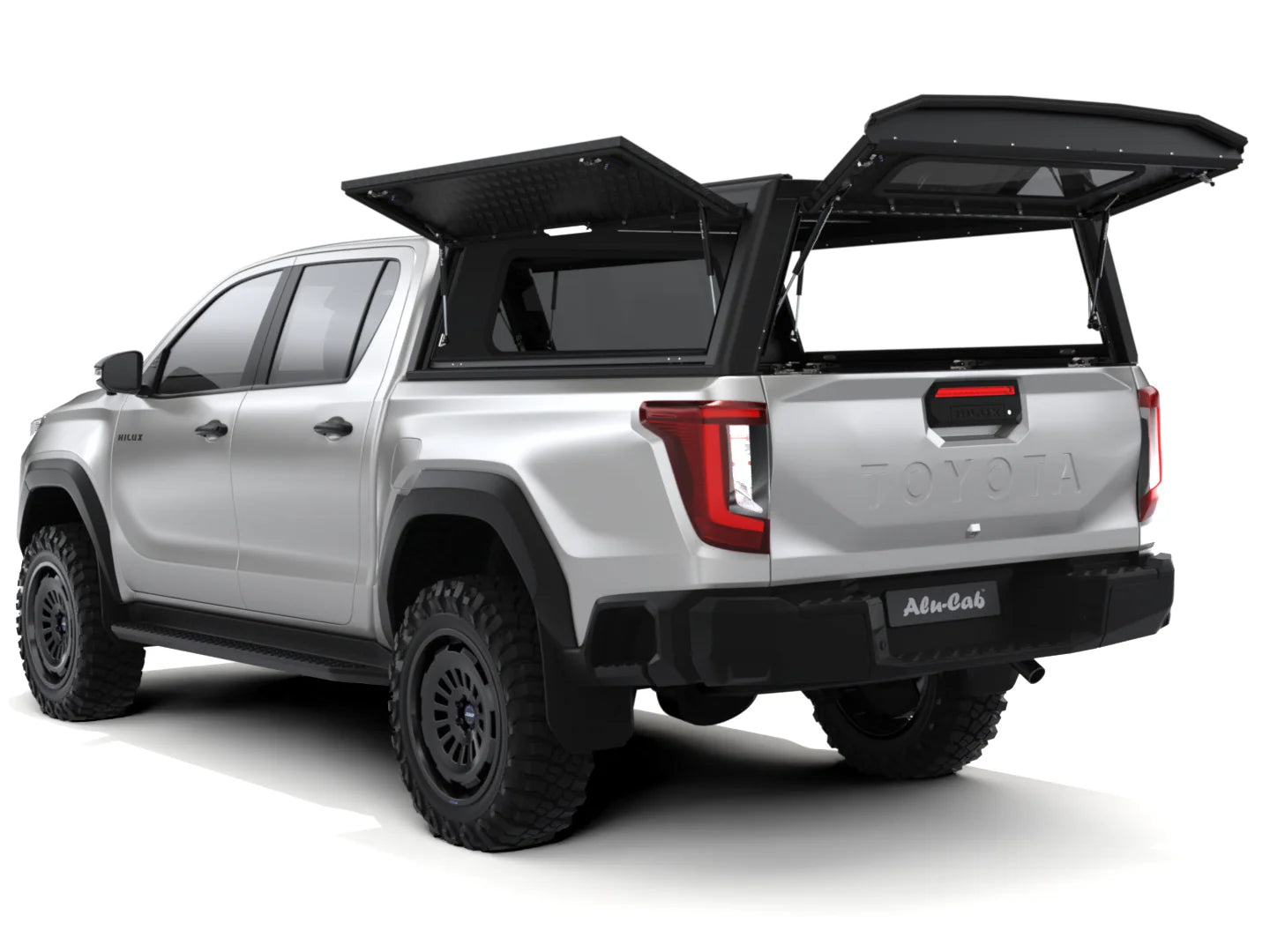 Hardtop Alu-Cab Explorer 3 pour Toyota Hilux N90 Double Cab, robuste et en aluminium, adapté pour modèles 2026+