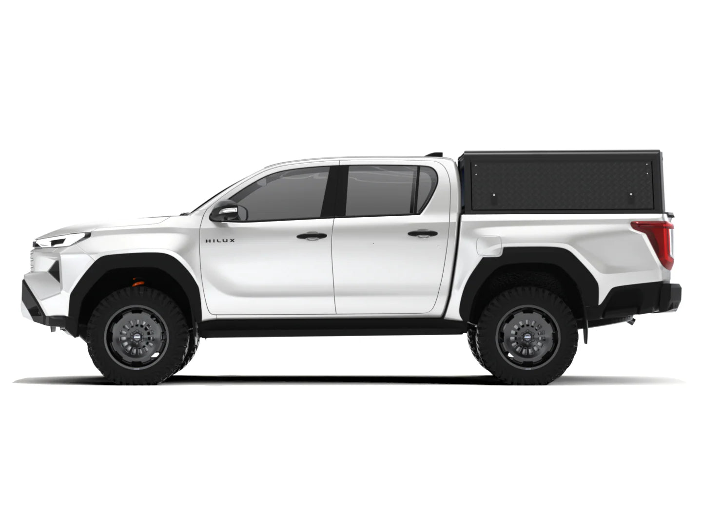 Hardtop Alu-Cab Explorer 3 pour Toyota Hilux N90 double cab, robuste et en aluminium, conçu pour modèles 2026+