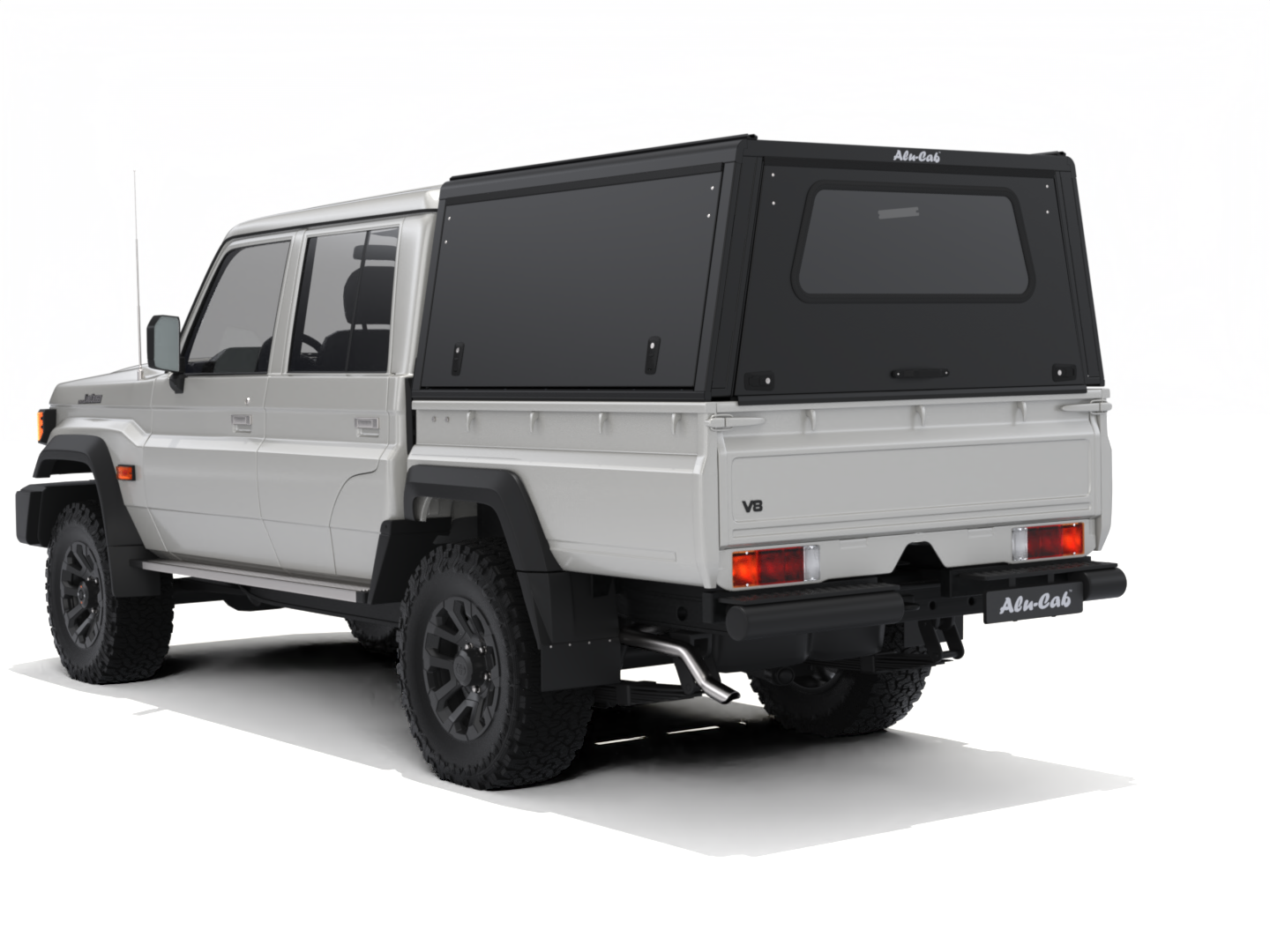 Hardtop Alu-Cab Explorer 3 Toyota Land Cruiser 79 Double-Cab sur Xperts4x4 Accessoires 4x4 Off-Road