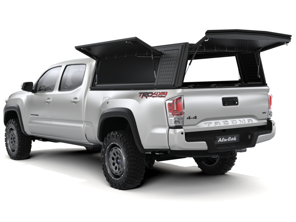 Hardtop Alu-Cab "Guard" Toyota Tacoma 2016-2023 (Version Texture) sur Xperts4x4 Accessoires 4x4 Off-Road