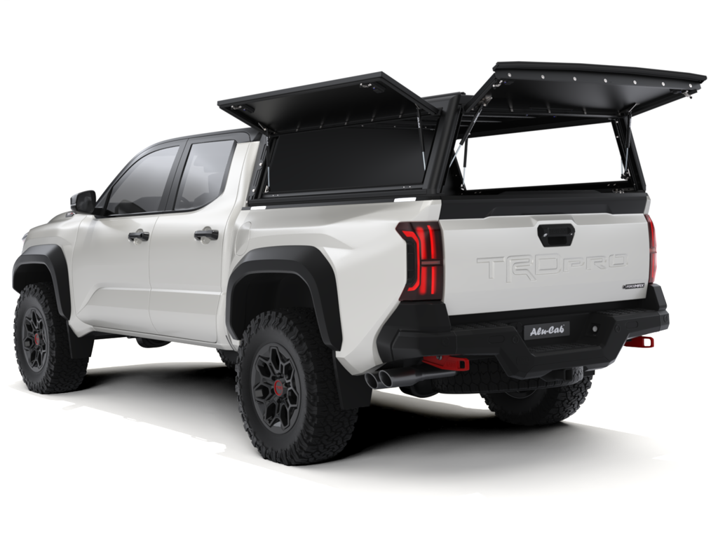 Hardtop Alu-Cab "Guard" Toyota Tacoma 2024+ (Version Lisse) sur Xperts4x4 Accessoires 4x4 Off-Road