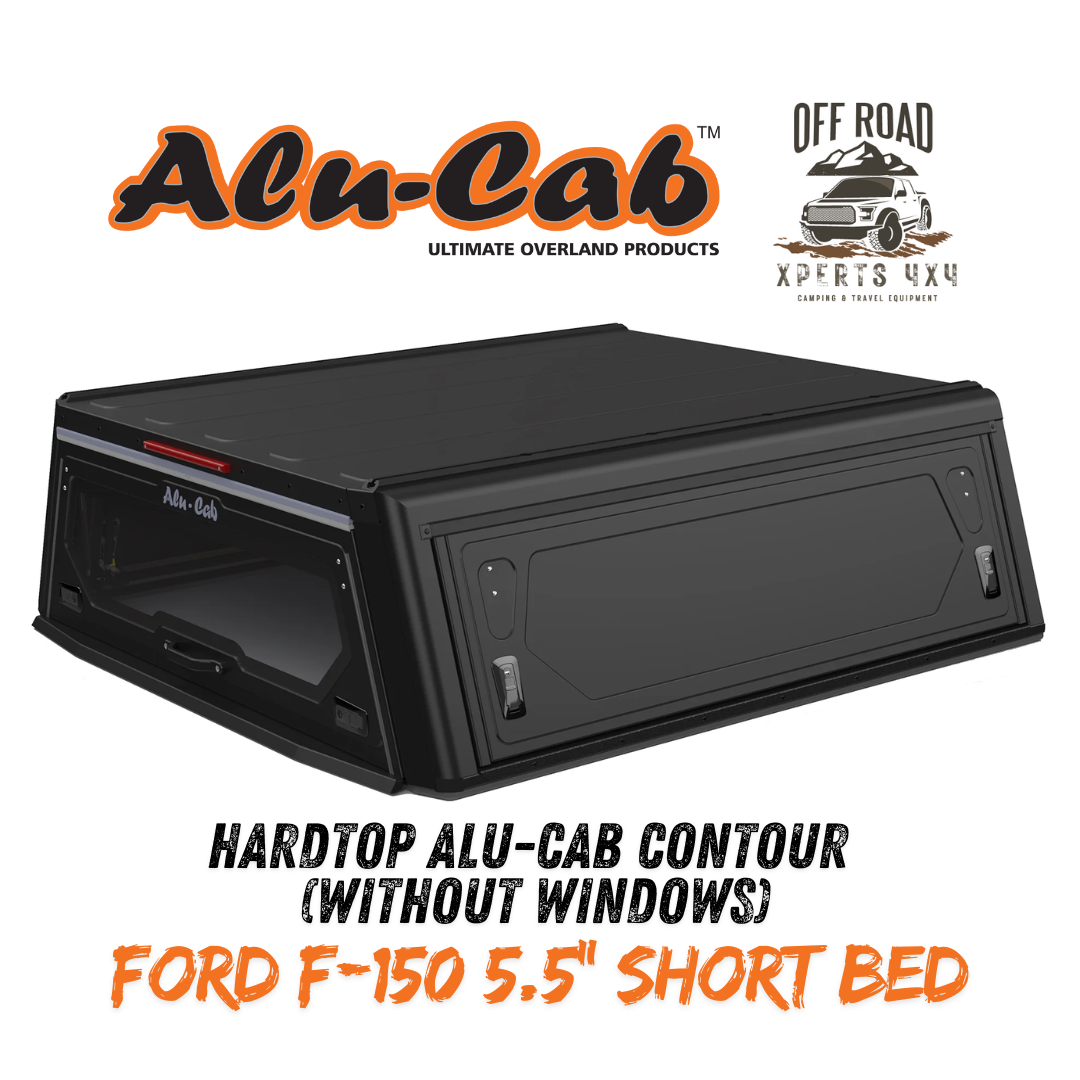 Hardtop Aluminium Alu-Cab Contour Ford F150 sur Xperts4x4 Accessoires 4x4 Off-Road