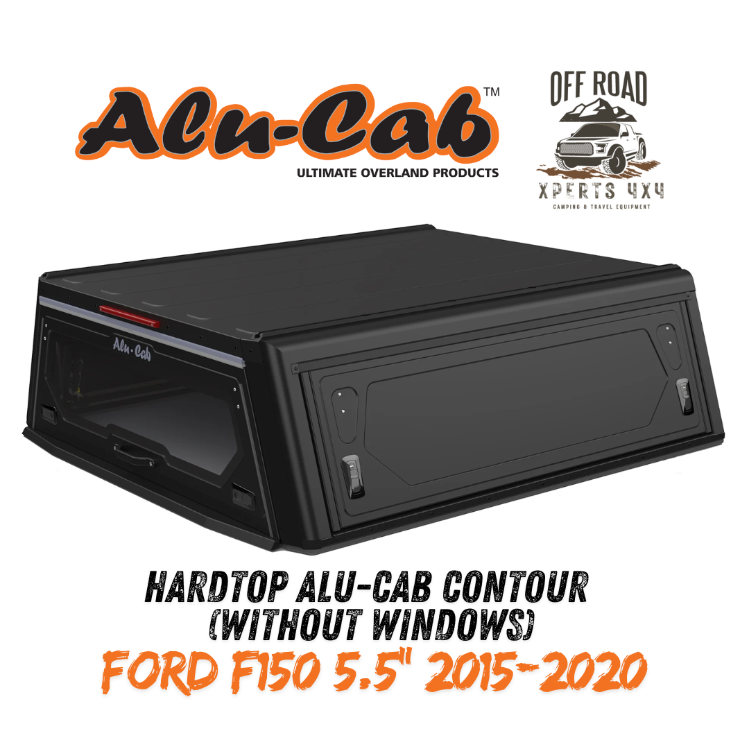 Hardtop Aluminium Alu-Cab Contour Ford F150 sur Xperts4x4 Accessoires 4x4 Off-Road