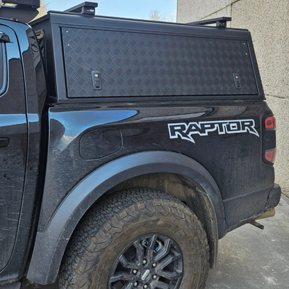 Hardtop Aluminium ALU-CAB Explorer 3 Ford Ranger/Raptor 2023+ sur Xperts4x4 Accessoires 4x4 Off-Road