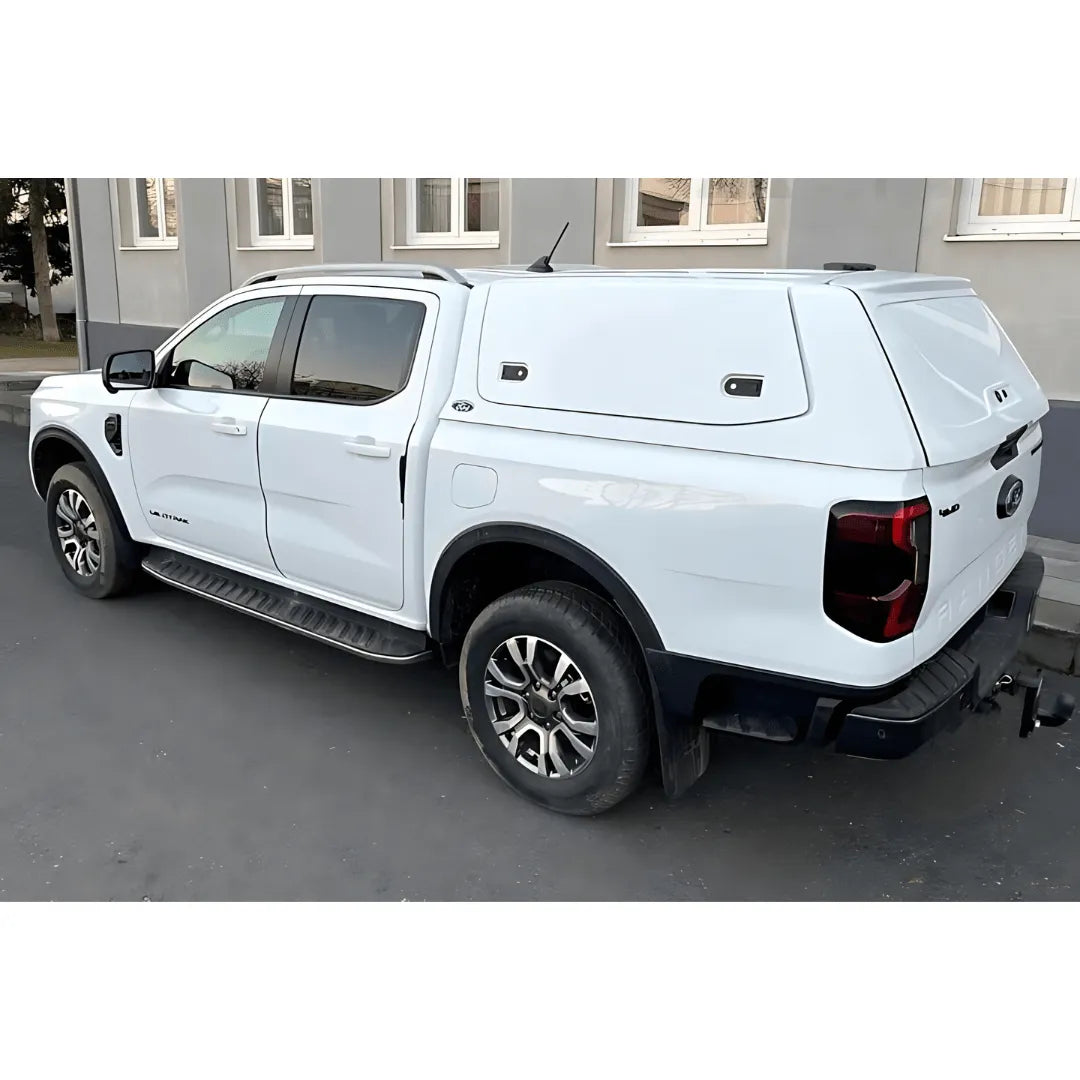Hardtop Ford Ranger/Raptor 2023+ | WorkFleet FORD Aeroklas | Fenêtres Battantes sur Xperts4x4 Accessoires 4x4 Off-Road