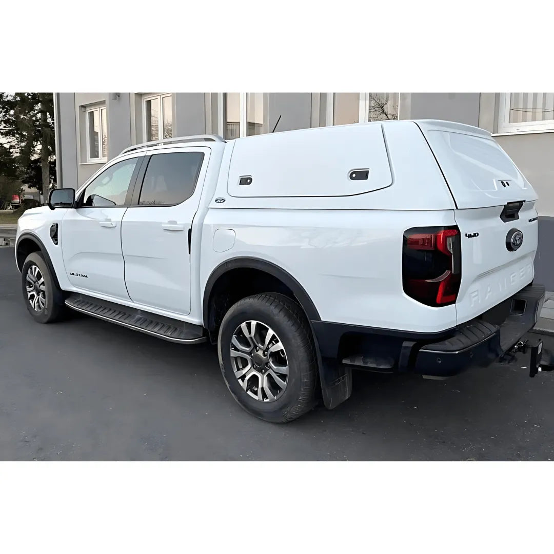 Hardtop Ford Ranger/Raptor 2023+ | WorkFleet FORD Aeroklas | Fenêtres Battantes sur Xperts4x4 Accessoires 4x4 Off-Road
