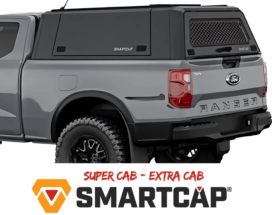 Hardtop Ford Ranger Super-Cab 2023+ | RSI EVOc Commercial | Acier Inoxydable sur Xperts4x4 Accessoires 4x4 Off-Road