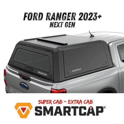 Hardtop Ford Ranger Super-Cab 2023+ | RSI EVOc Commercial | Acier Inoxydable sur Xperts4x4 Accessoires 4x4 Off-Road