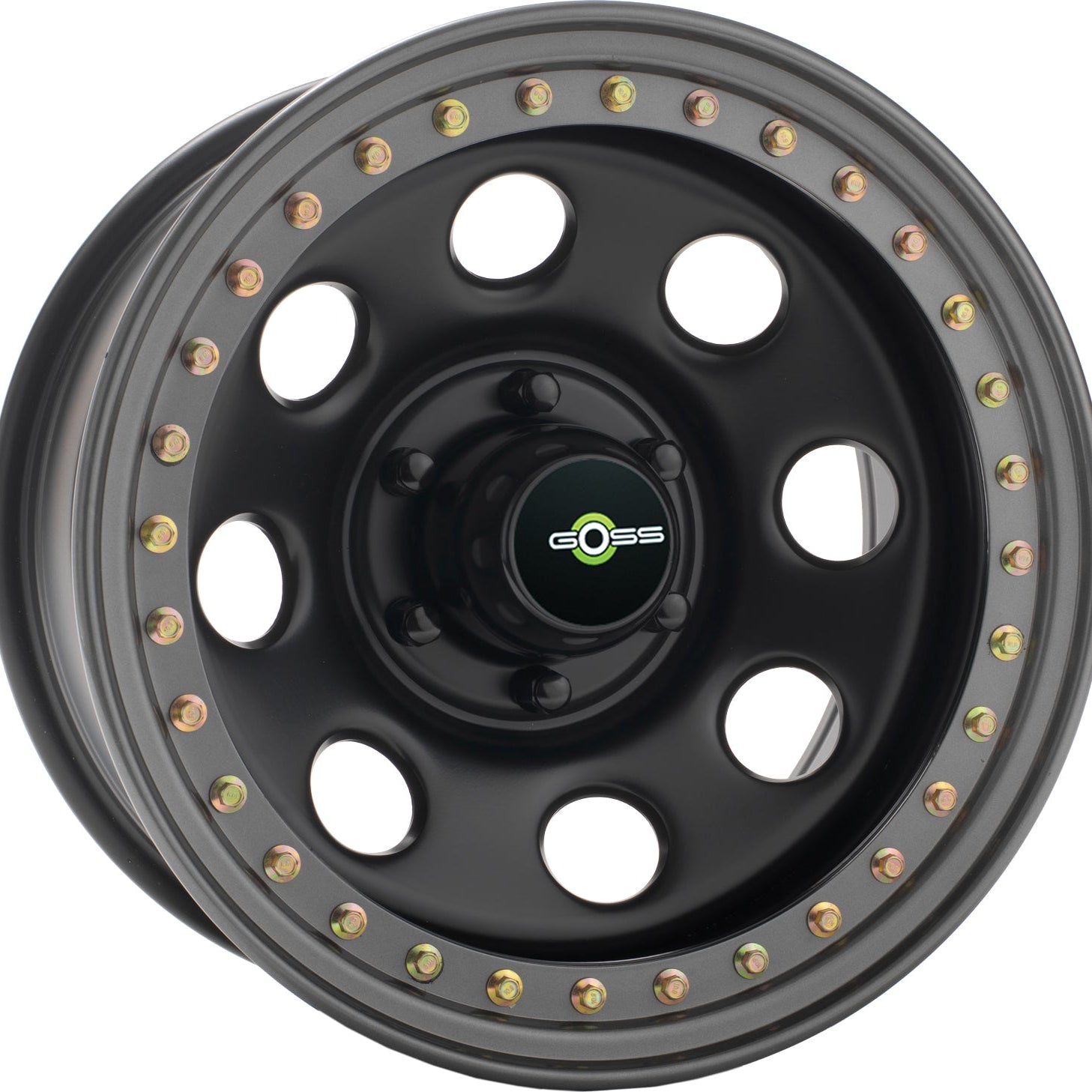 Jante Acier GOSS DAYTONA - Noir Mat sur Xperts4x4 Accessoires 4x4 Off-Road