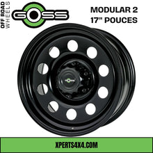 Jante Acier GOSS MODULAR II - 17" pouces - Black sur Xperts4x4 Accessoires 4x4 Off-Road